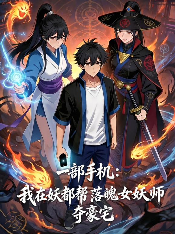 一部手机：我在妖都帮落魄女妖师夺豪宅动态漫画