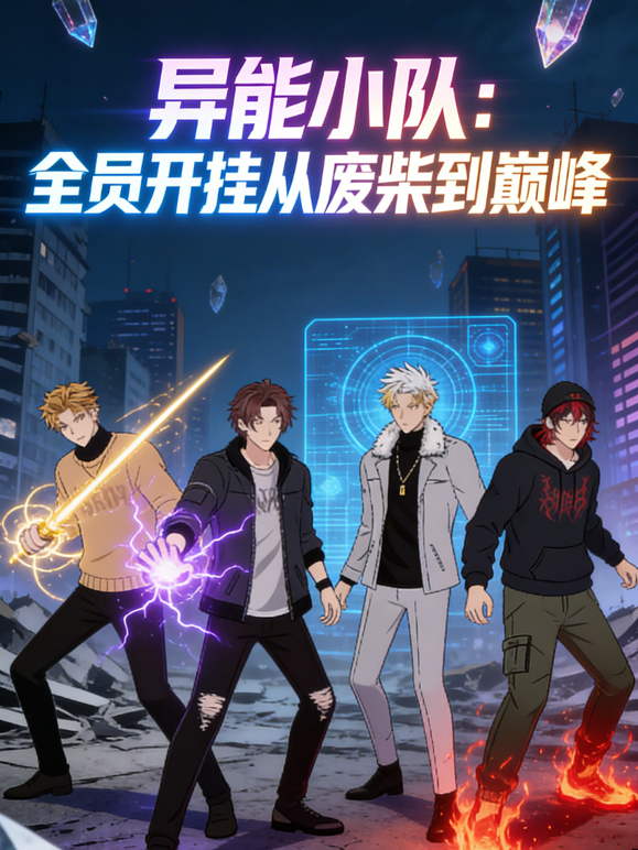 异能小队：全员开挂从废柴到巅峰动态漫画