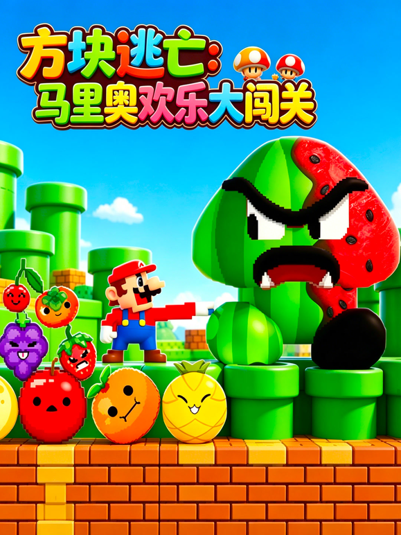 方块逃亡：马里奥欢乐大闯关