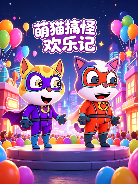 萌猫搞怪欢乐记
